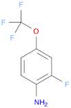 Benzenamine, 2-fluoro-4-(trifluoromethoxy)-