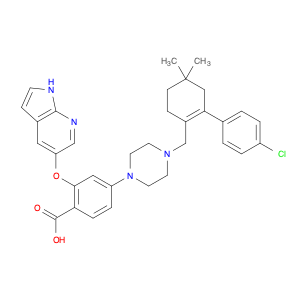 Benzoic acid, 4-[4-[[2-(4-chlorophenyl)-4,4-dimethyl-1-cyclohexen-1-yl]methyl]-1-piperazinyl]-2-(1…