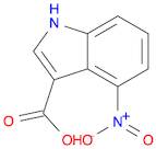 1H-Indole-3-carboxylic acid, 4-nitro-