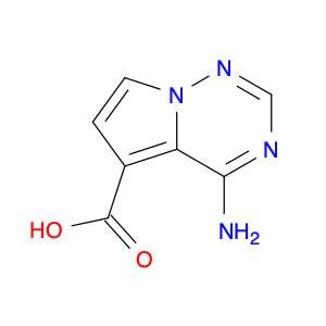 Pyrrolo[2,1-f][1,2,4]triazine-5-carboxylic acid, 4-amino-