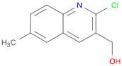 3-Quinolinemethanol, 2-chloro-6-methyl-