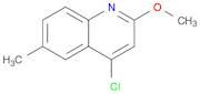 Quinoline, 4-chloro-2-methoxy-6-methyl-