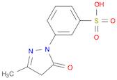 Benzenesulfonic acid, 3-(4,5-dihydro-3-methyl-5-oxo-1H-pyrazol-1-yl)-