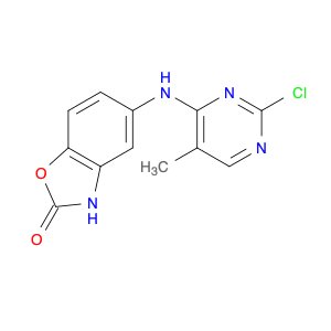 5-((2-Chloro-5-methylpyrimidin-4-yl)amino)benzo[d]oxazol-2(3H)-one