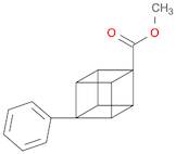 Pentacyclo[4.2.0.02,5.03,8.04,7]octane-1-carboxylic acid, 4-phenyl-, methyl ester