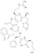 L-Lysinamide, L-histidyl-D-arginyl-L-alanyl-L-tryptophyl-D-phenylalanyl-