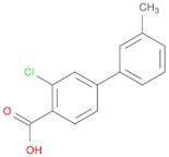 [1,1'-Biphenyl]-4-carboxylic acid, 3-chloro-3'-methyl-