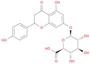 β-D-Glucopyranosiduronic acid, 3,4-dihydro-5-hydroxy-2-(4-hydroxyphenyl)-4-oxo-2H-1-benzopyran-7-yl