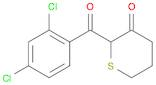 2H-Thiopyran-3(4H)-one, 2-(2,4-dichlorobenzoyl)dihydro-