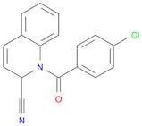 2-Quinolinecarbonitrile, 1-(4-chlorobenzoyl)-1,2-dihydro-