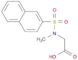 Glycine, N-methyl-N-(2-naphthalenylsulfonyl)-