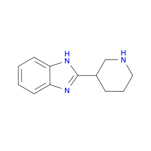 1H-Benzimidazole, 2-(3-piperidinyl)-