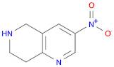 1,6-Naphthyridine, 5,6,7,8-tetrahydro-3-nitro-