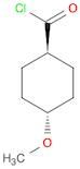 Cyclohexanecarbonyl chloride, 4-methoxy-, trans-