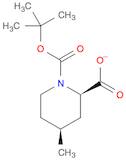 1,2-Piperidinedicarboxylic acid, 4-methyl-, 1-(1,1-dimethylethyl) ester, (2R,4S)-rel-