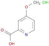 2-Pyridinecarboxylic acid, 4-methoxy-, hydrochloride (1:1)