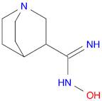 1-Azabicyclo[2.2.2]octane-3-carboximidamide, N-hydroxy-