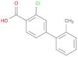 [1,1'-Biphenyl]-4-carboxylic acid, 3-chloro-2'-methyl-