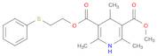 3,5-Pyridinedicarboxylic acid, 1,4-dihydro-2,4,6-trimethyl-, 3-methyl 5-[2-(phenylthio)ethyl] ester