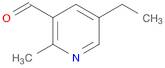 3-Pyridinecarboxaldehyde, 5-ethyl-2-methyl-