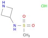 Methanesulfonamide, N-3-azetidinyl-, hydrochloride (1:1)