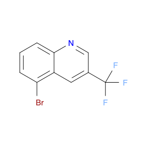 Quinoline, 5-bromo-3-(trifluoromethyl)-