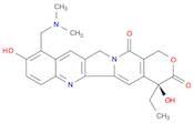 1H-Pyrano[3',4':6,7]indolizino[1,2-b]quinoline-3,14(4H,12H)-dione, 10-[(dimethylamino)methyl]-4-...