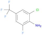 Benzenamine, 2-chloro-6-fluoro-4-(trifluoromethyl)-