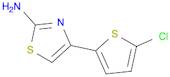 2-Thiazolamine, 4-(5-chloro-2-thienyl)-