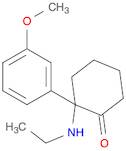 Cyclohexanone, 2-(ethylamino)-2-(3-methoxyphenyl)-