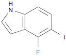 1H-Indole, 4-fluoro-5-iodo-