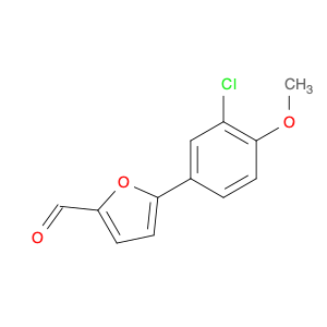 2-Furancarboxaldehyde, 5-(3-chloro-4-methoxyphenyl)-