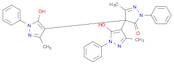 3H-Pyrazol-3-one, 2,4-dihydro-4,4-bis(5-hydroxy-3-methyl-1-phenyl-1H-pyrazol-4-yl)-5-methyl-2-ph...