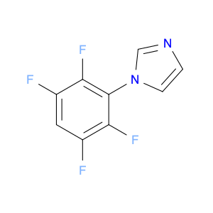 1H-Imidazole, 1-(2,3,5,6-tetrafluorophenyl)-