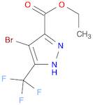 1H-Pyrazole-3-carboxylic acid, 4-bromo-5-(trifluoromethyl)-, ethyl ester