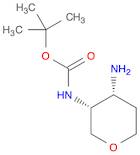 Carbamic acid, N-[(3R,4R)-4-aminotetrahydro-2H-pyran-3-yl]-, 1,1-dimethylethyl ester