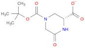 1,3-Piperazinedicarboxylic acid, 5-oxo-, 1-(1,1-dimethylethyl) ester, (3R)-