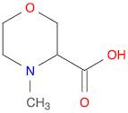 3-Morpholinecarboxylic acid, 4-methyl-