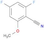 Benzonitrile, 2,4-difluoro-6-methoxy-