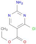 5-Pyrimidinecarboxylic acid, 2-amino-4-chloro-, ethyl ester