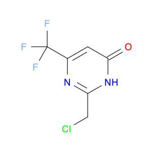 4(3H)-Pyrimidinone, 2-(chloromethyl)-6-(trifluoromethyl)-