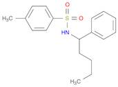 Benzenesulfonamide, 4-methyl-N-(1-phenylpentyl)-