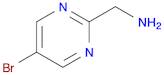 2-Pyrimidinemethanamine, 5-bromo-