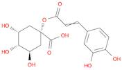 Cyclohexanecarboxylic acid, 1-[[3-(3,4-dihydroxyphenyl)-1-oxo-2-propen-1-yl]oxy]-3,4,5-trihydroxy-…