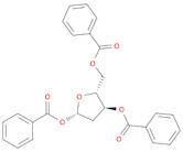 β-D-Ribofuranose, 2-deoxy-, 1,3,5-tribenzoate (6CI)