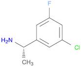 Benzenemethanamine, 3-chloro-5-fluoro-α-methyl-, (αS)-