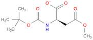 D-Aspartic acid, N-[(1,1-dimethylethoxy)carbonyl]-, 4-methyl ester