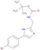 Carbamic acid, N-[[5-(4-bromophenyl)-1H-imidazol-2-yl]methyl]-, 1,1-dimethylethyl ester