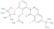 1(2H)-Phthalazinone, 2-[2-[(acetyloxy)methyl]-3-(4,4,5,5-tetramethyl-1,3,2-dioxaborolan-2-yl)pheny…