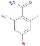 Benzamide, 4-bromo-2-fluoro-6-methyl-